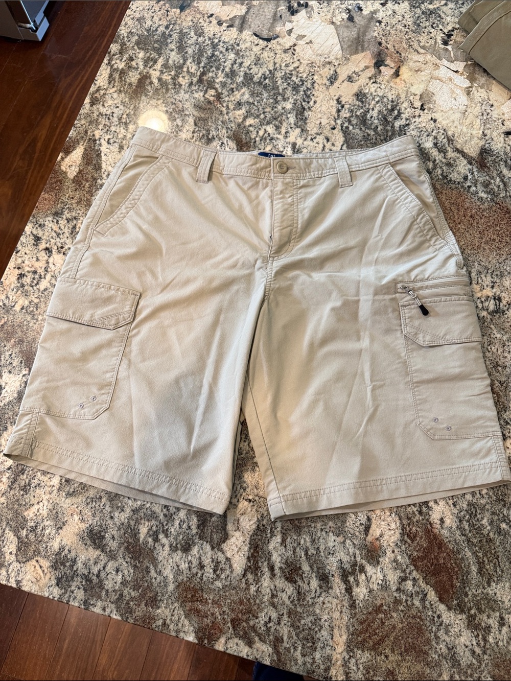 George Men's Cargo Shorts in Light Khaki
